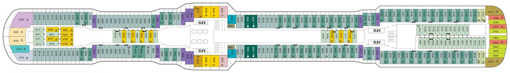Cubierta 8 Quantum of the Seas