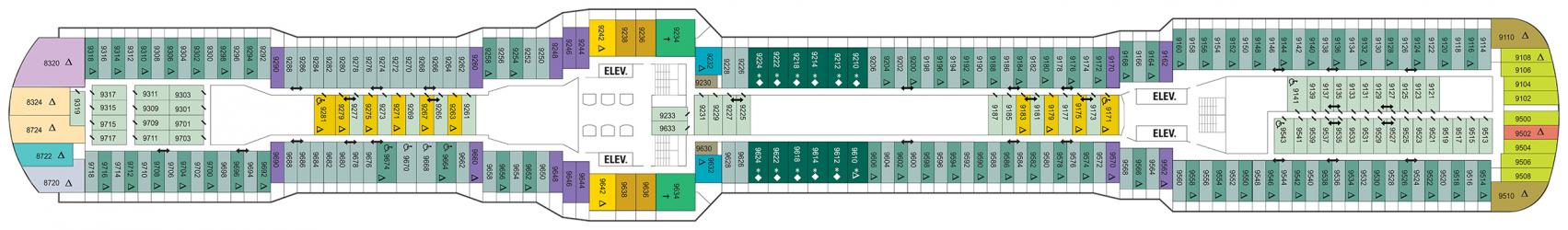 Cubierta 9 Quantum of the Seas