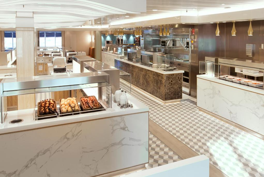 Camarote Kings Court Buffet - Queen Mary 2