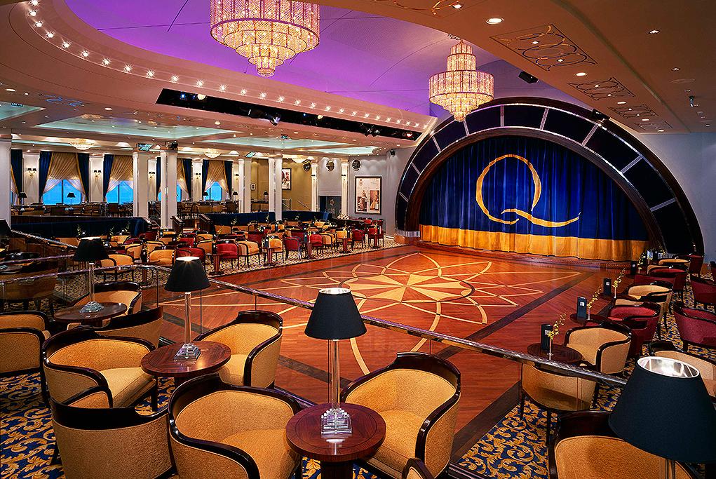 Queens Room bailes Queen Mary 2