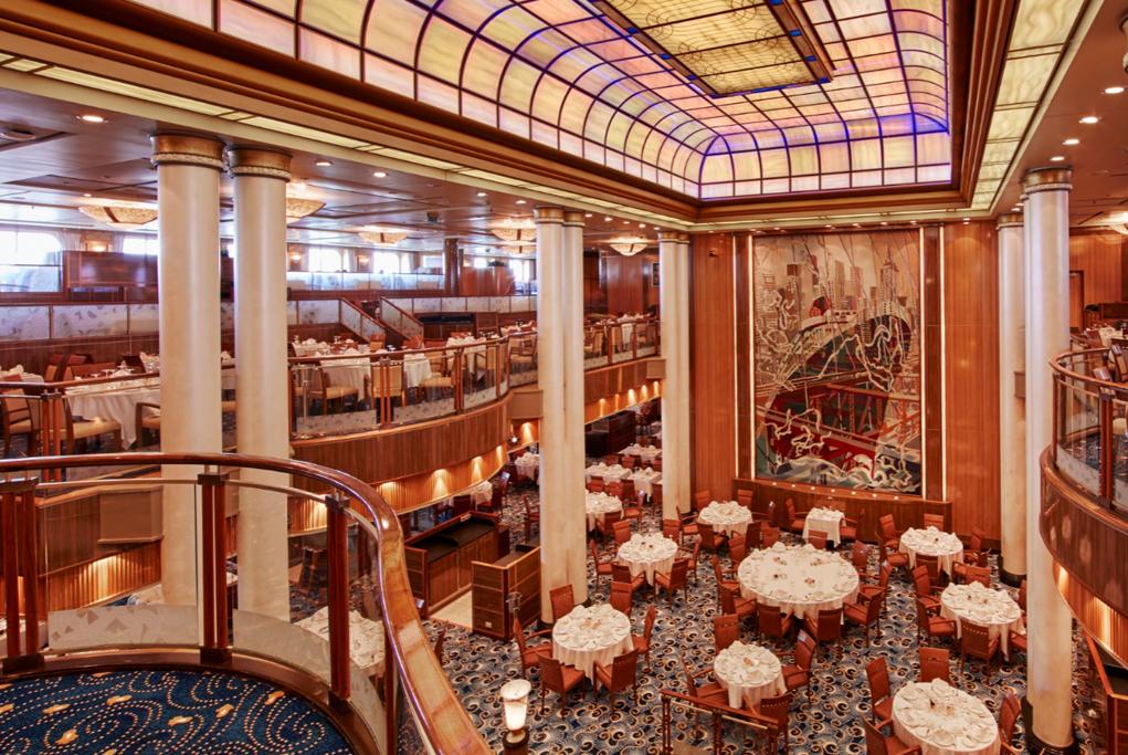 Camarote Restaurante Britannia - Queen Mary 2