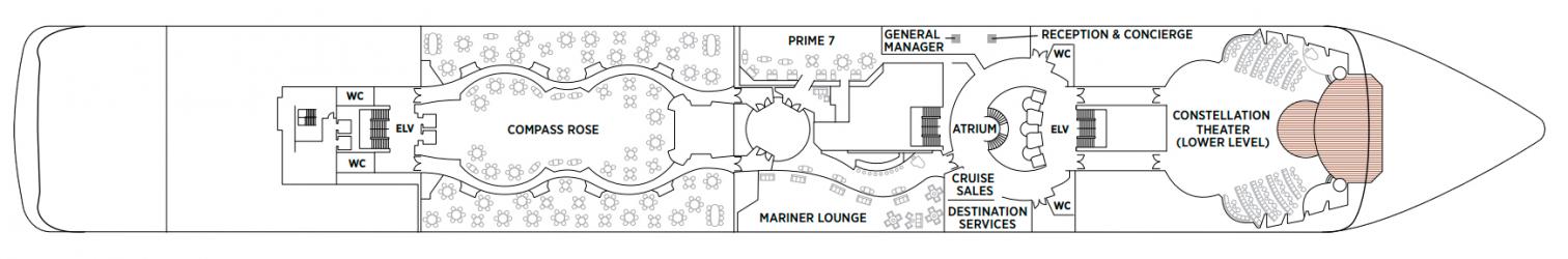 Cubierta 5 Seven Seas Mariner