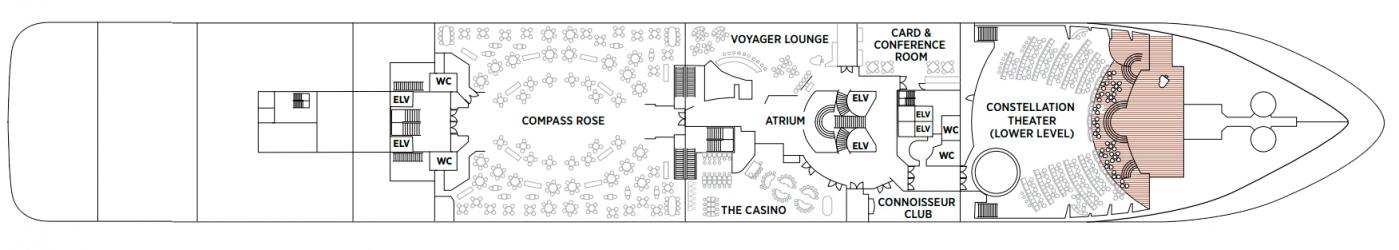 Cubierta 4 Seven Seas Voyager