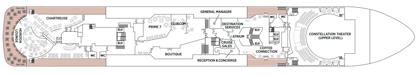 Cubierta 5 Seven Seas Voyager
