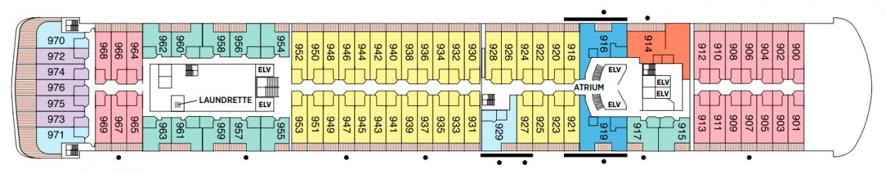 Cubierta 9 Seven Seas Voyager