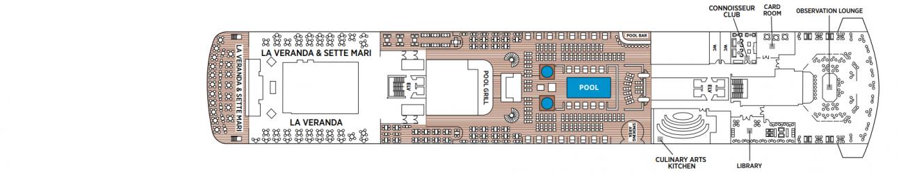 Cubierta 11 Seven Seas Explorer
