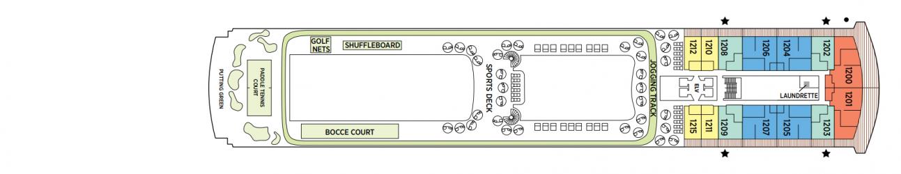 Cubierta 12 Seven Seas Explorer