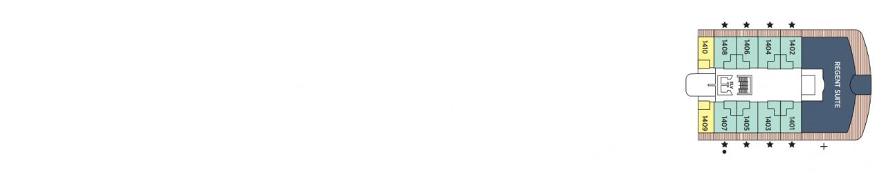 Cubierta 14 Seven Seas Explorer