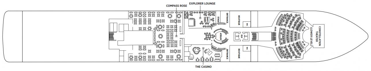 Cubierta 4 Seven Seas Explorer