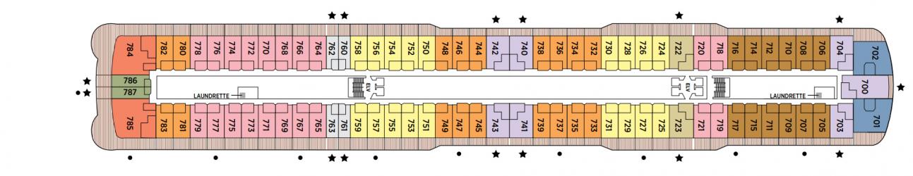 Cubierta 7 Seven Seas Explorer
