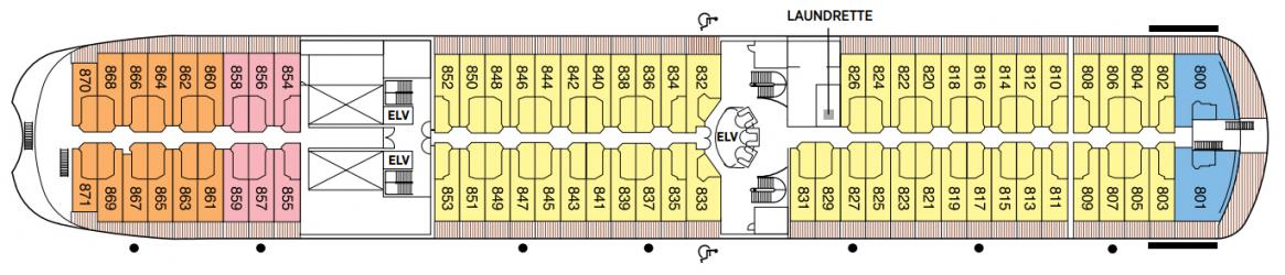 Cubierta 8 Seven Seas Navigator