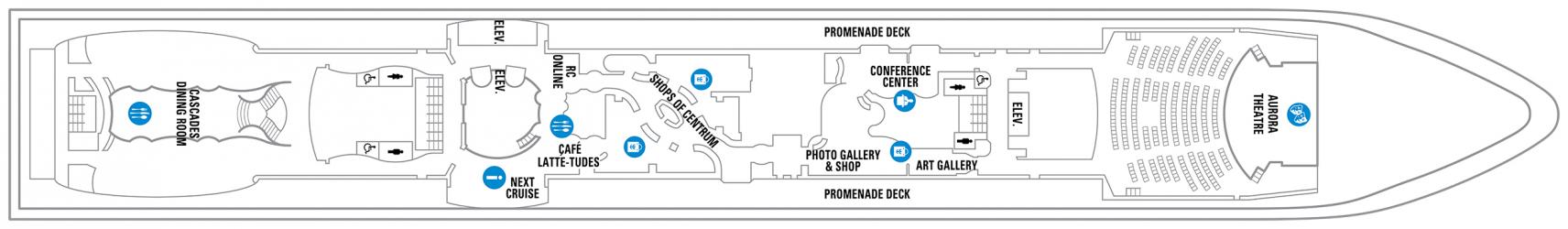 Cubierta 5 Radiance of the Seas