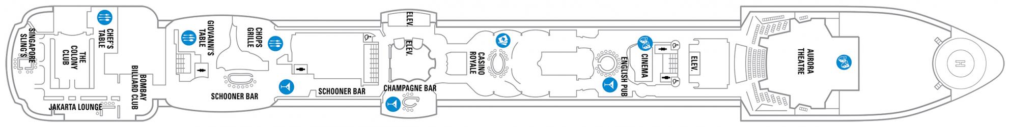 Cubierta 6 Radiance of the Seas