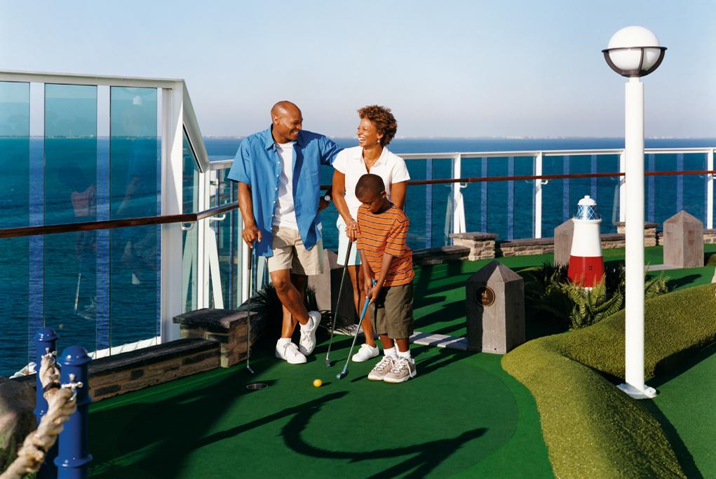 Minigolf Radiance of the Seas