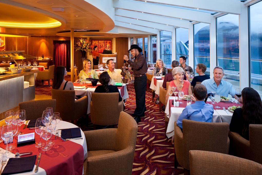 Restaurante Samba Grill Radiance of the Seas
