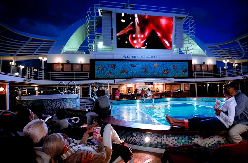 Camarote Cine al aire libre - Ruby Princess