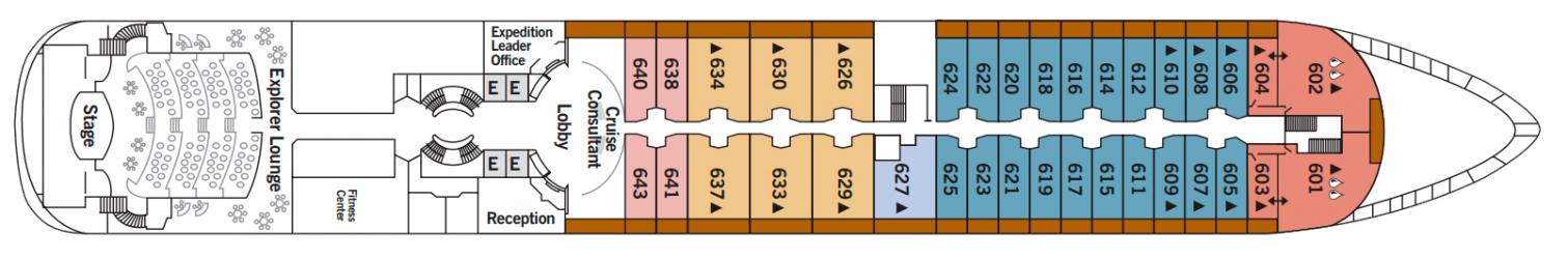 Cubierta 6 Silver Cloud Expedition