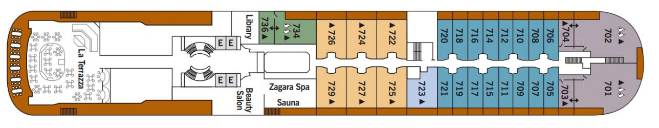 Cubierta 7 Silver Cloud Expedition