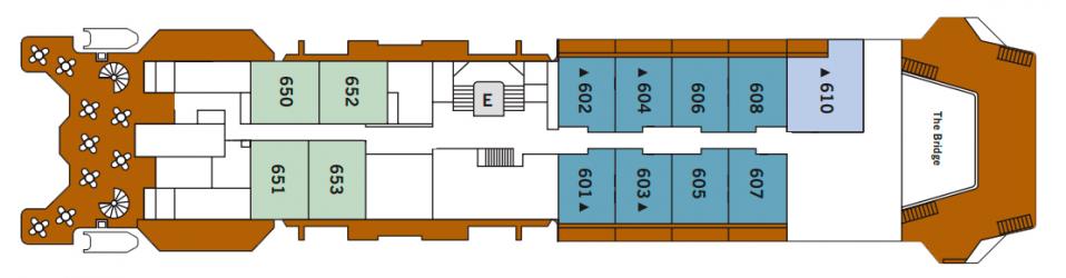 Cubierta 6 Silver Discoverer