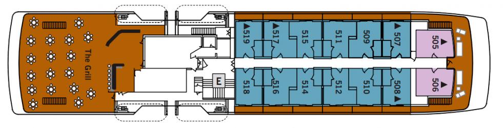 Cubierta 5 Silver Galapagos