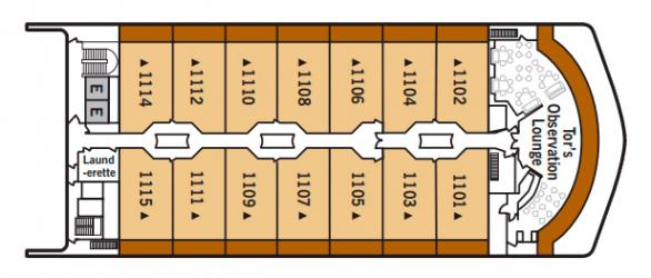 Cubierta 11 Silver Spirit