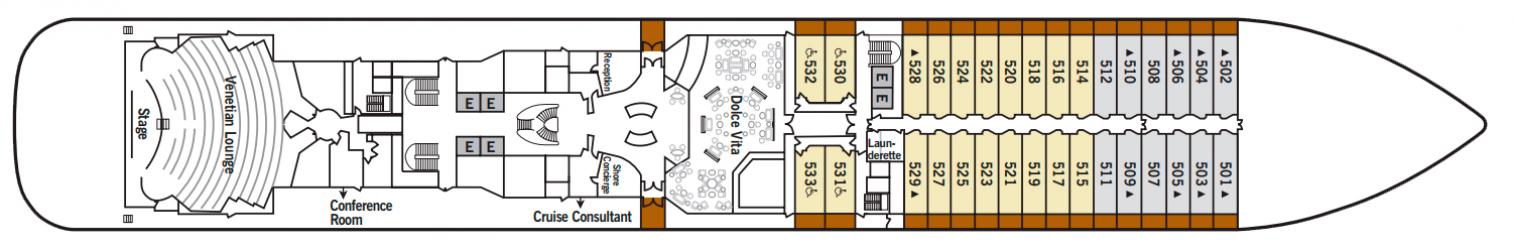 Cubierta 5 Silver Spirit