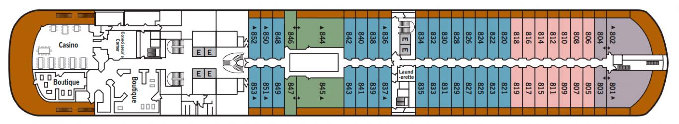 Cubierta 8 Silver Spirit