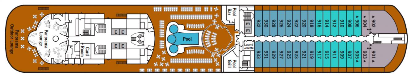 Cubierta 9 Silver Spirit