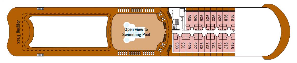 Cubierta 9 Silver Whisper