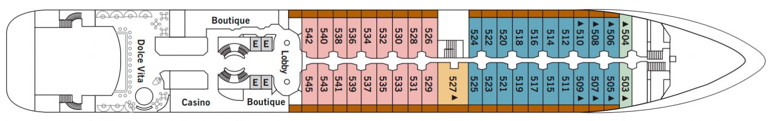 Cubierta 5 Silver Wind