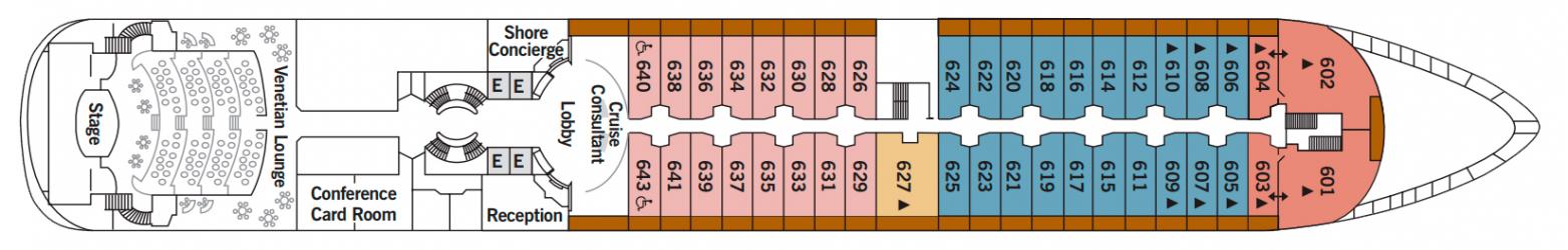Cubierta 6 Silver Wind
