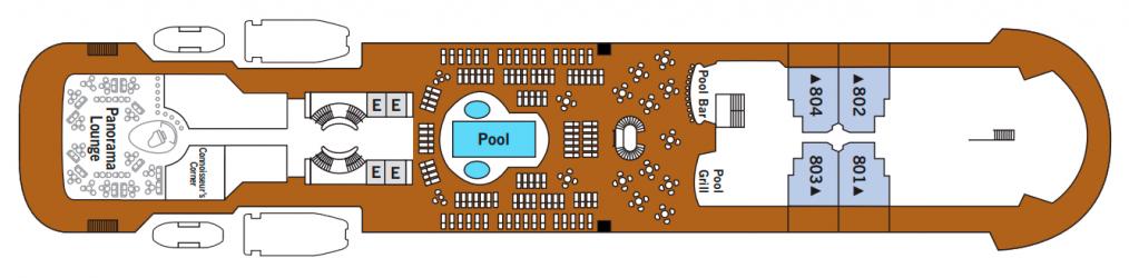 Cubierta 8 Silver Wind