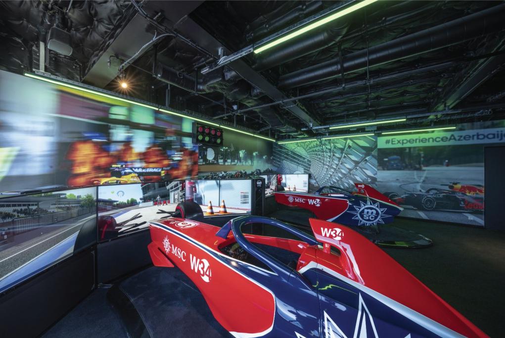 Simulador F1 MSC World America