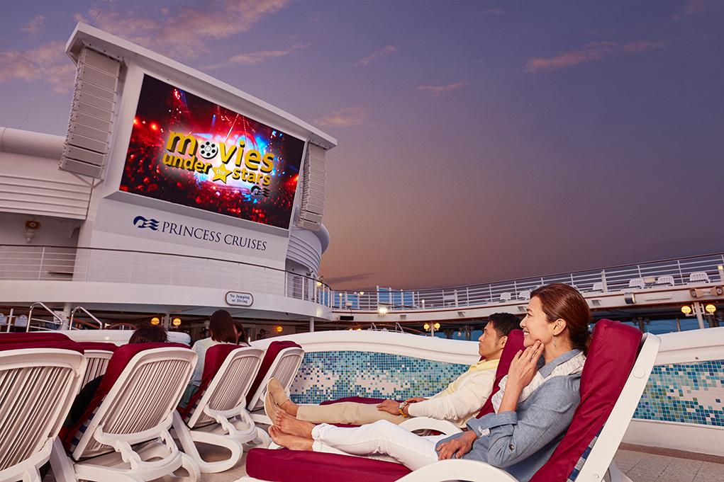 Movies-Under-the-Stars Sapphire Princess