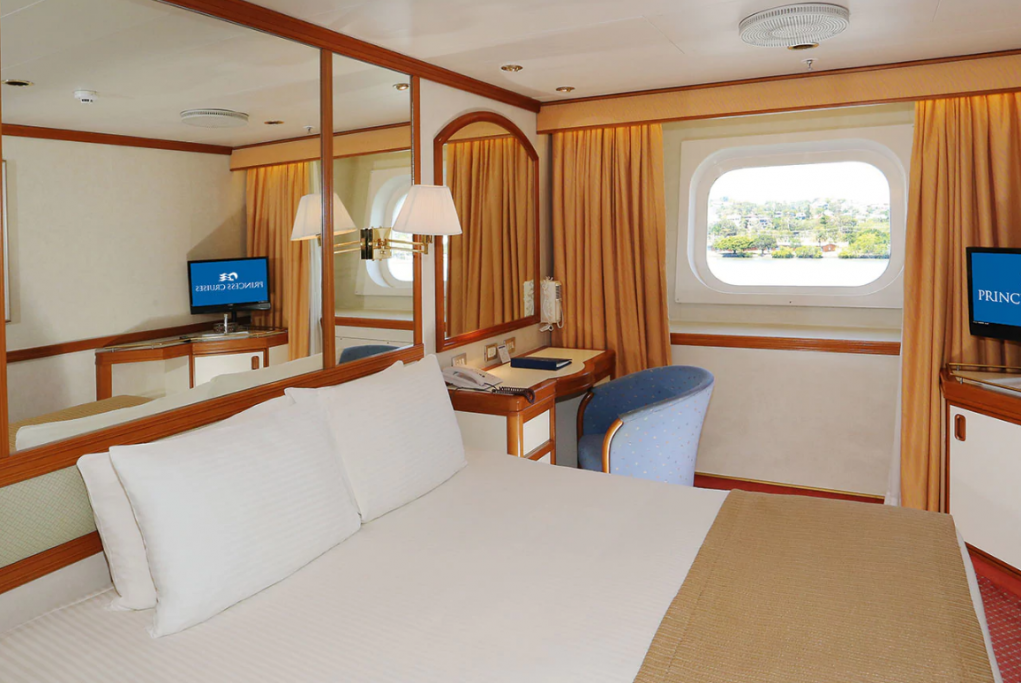 Camarote exterior Sea Princess