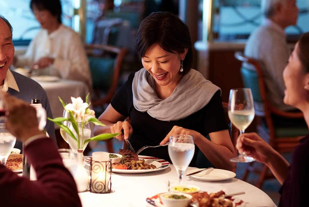 Restaurante Sterling Steakhouse Sea Princess