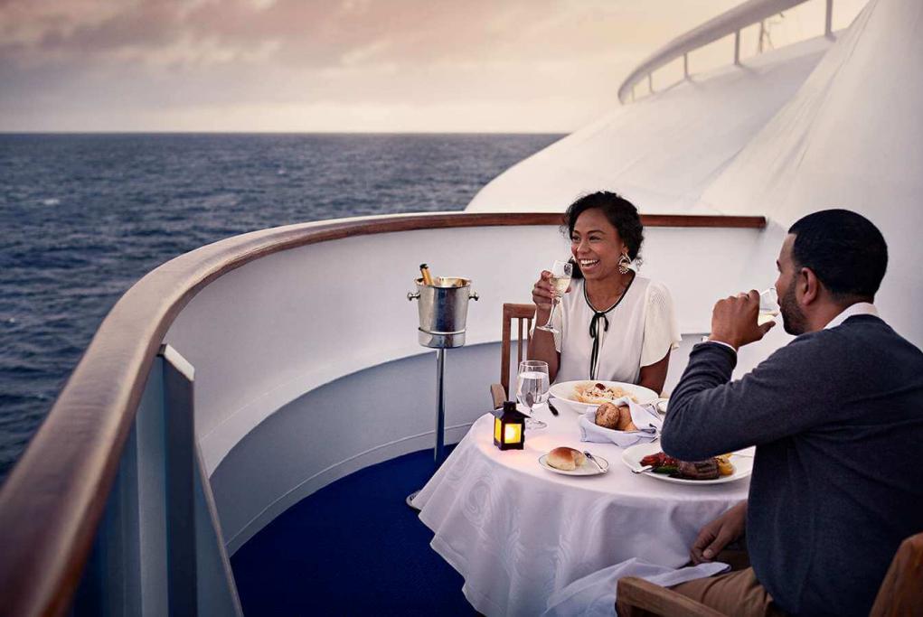 Balcony Dining Sea Princess