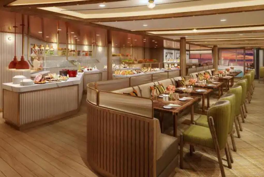 Restaurante Colonnade Seabourn Pursuit