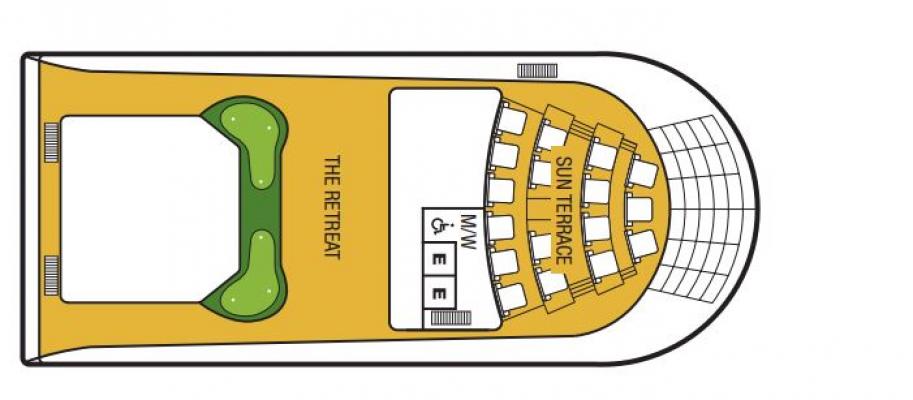 Cubierta 11 Seabourn Quest
