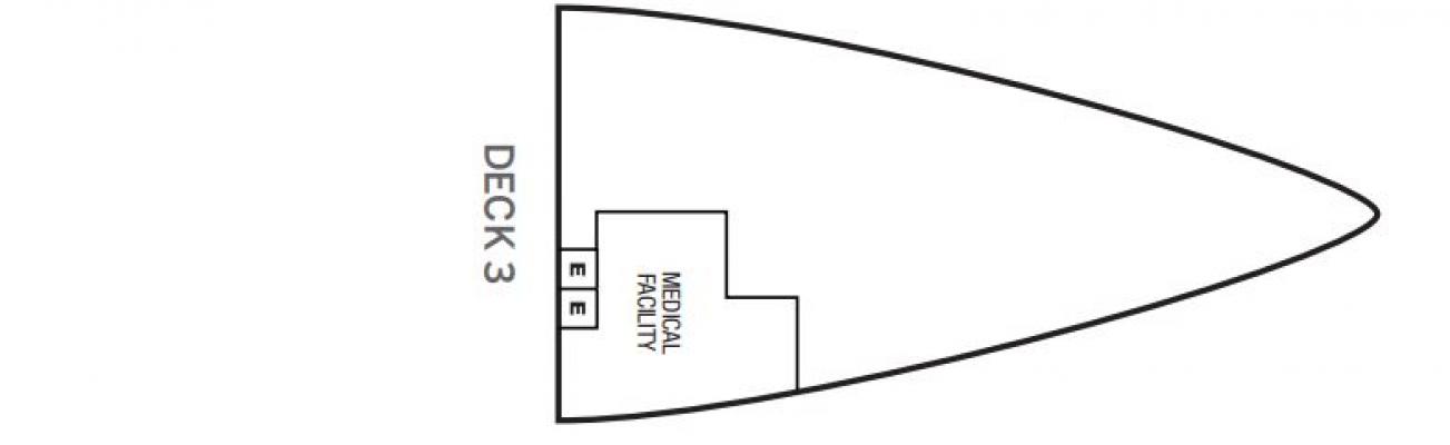 Cubierta 3 Seabourn Quest