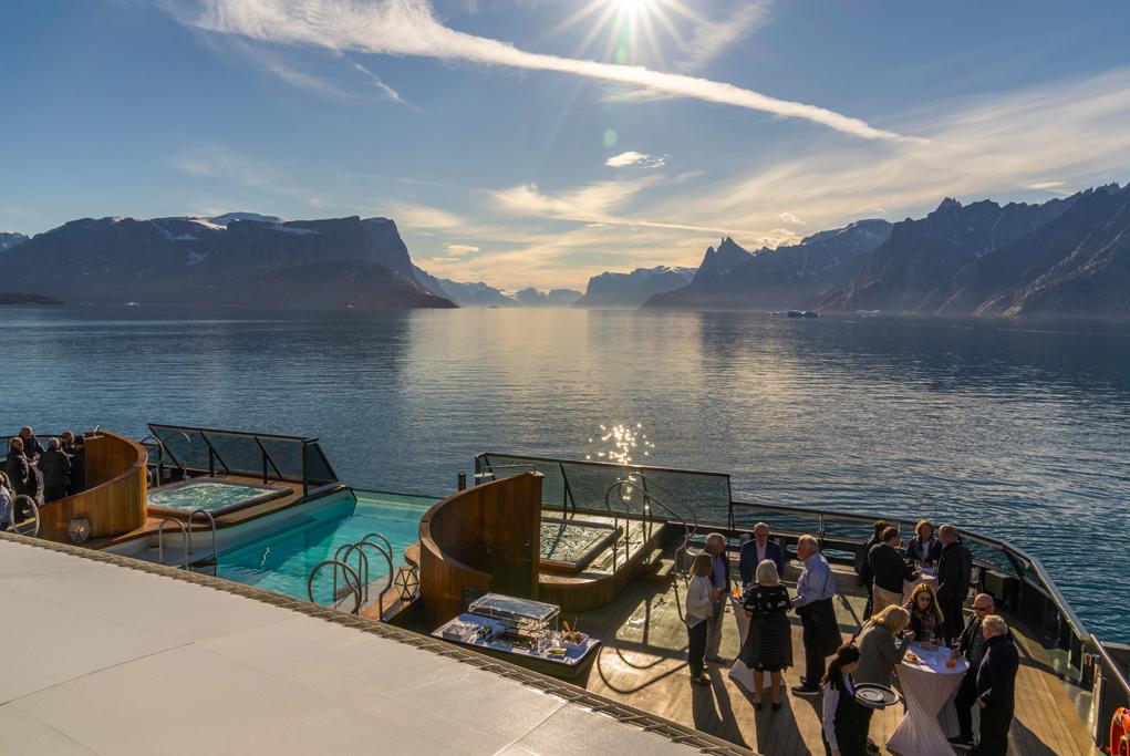 Piscina Infinita Seabourn Venture