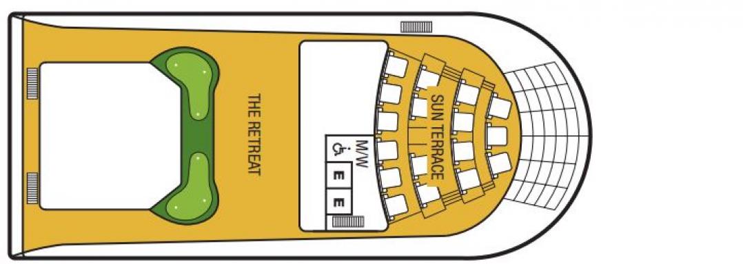 Cubierta 11 Seabourn Sojourn