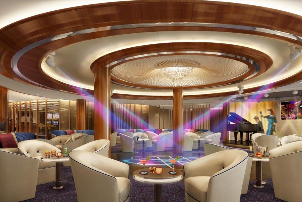 The Club Lounge Seabourn Encore