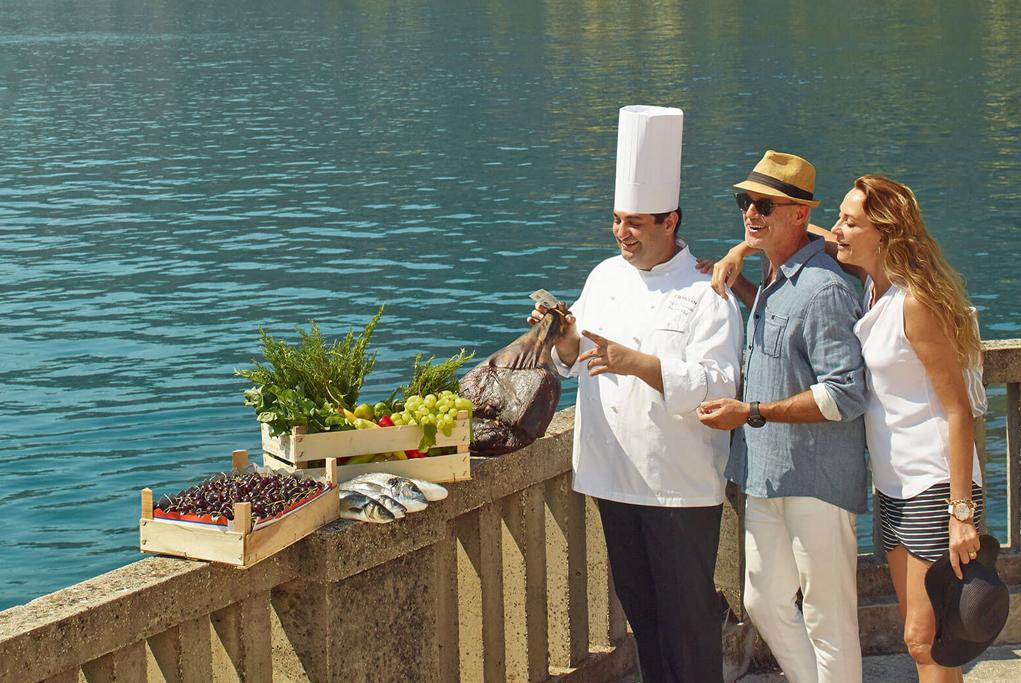 Compras con chef Seabourn Odyssey