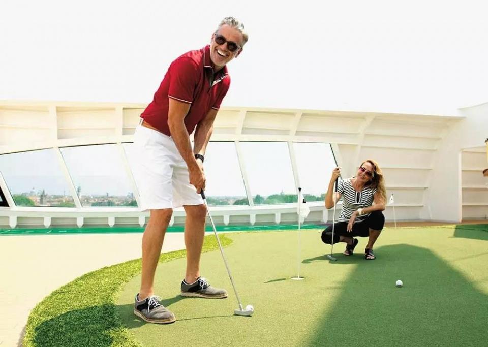 Camarote Golf y deportes a bordo - Seabourn Quest