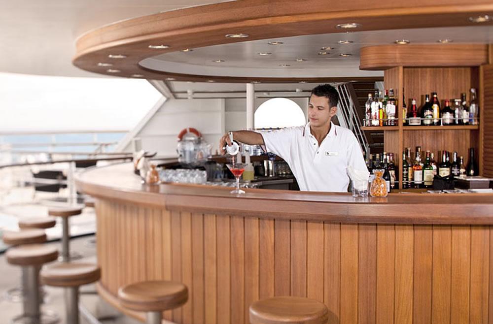 Sky Bar Seabourn Odyssey