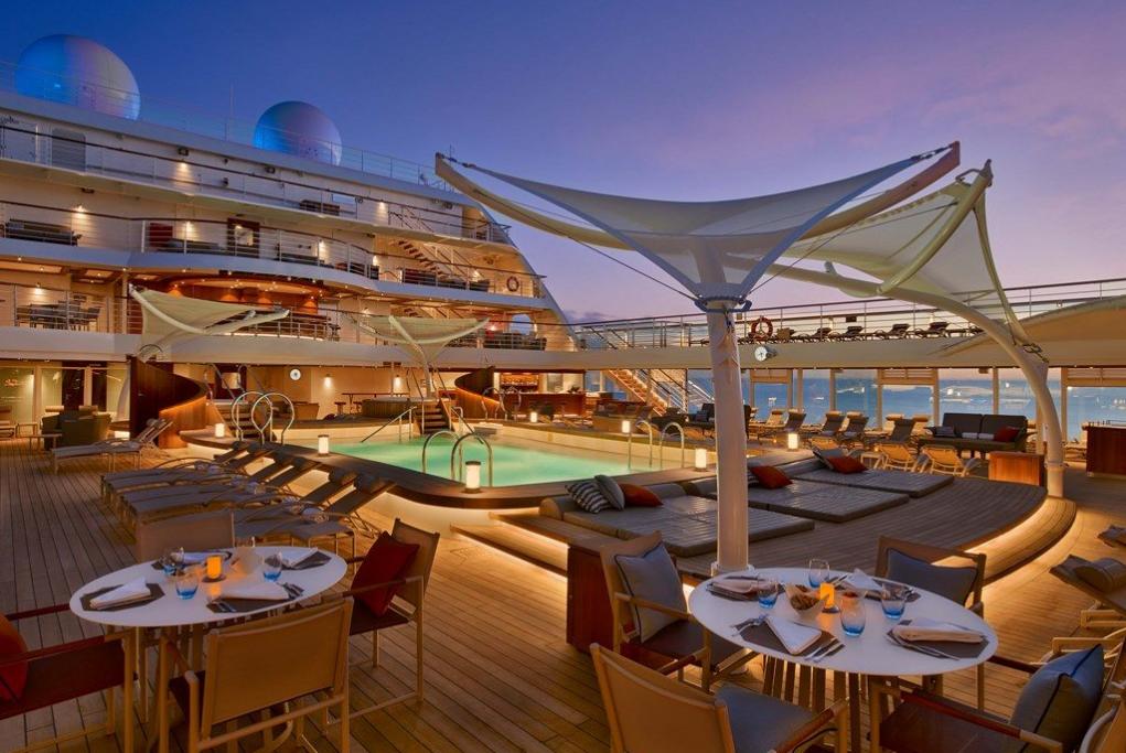 Camarote The Patio - Seabourn Ovation