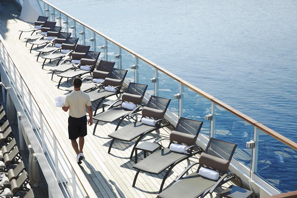 Tumbonas Seabourn Quest