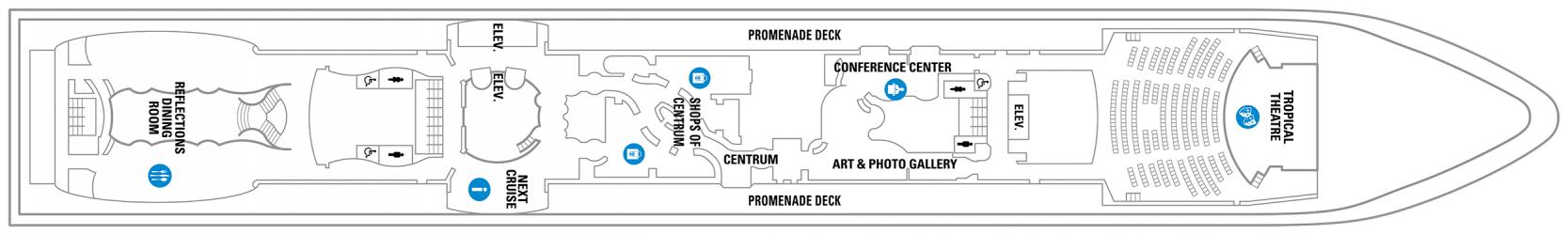Cubierta 5 Serenade of the Seas
