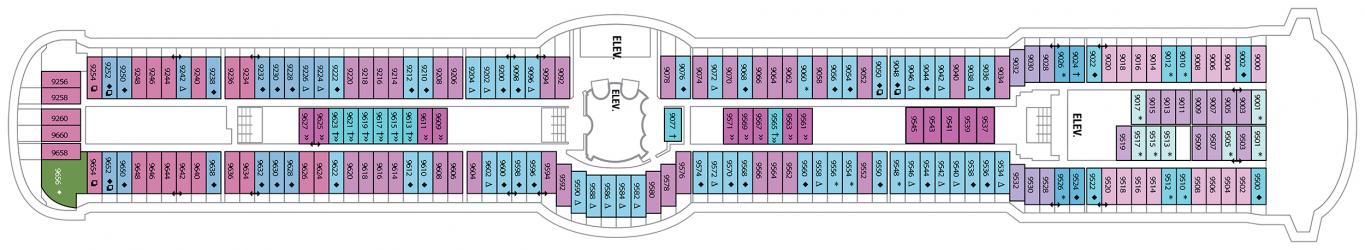 Cubierta 9 Serenade of the Seas